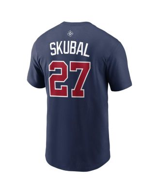 Men's Tarik Skubal Navy USA Baseball 2026 World Baseball Classic Name & Number T-Shirt