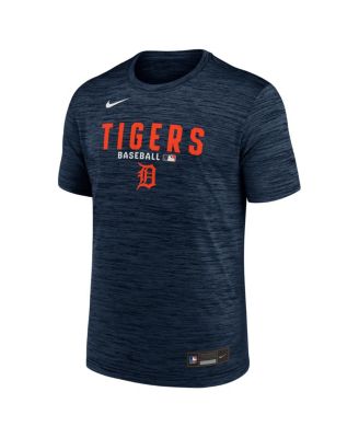 Men's Navy Detroit Tigers Authentic Collection Velocity Dri-FIT T-Shirt