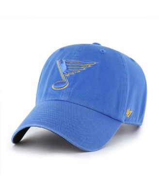 Men's Blue St. Louis Blues Core Logo Clean Up Adjustable Hat