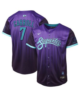 Big Boys and Girls Corbin Carroll Purple Arizona Diamondbacks 2025 City Connect Limited Player Jersey