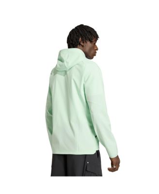 Men's Green Austin FC Tiro Travel Full-Zip Hooded Windbreaker Jacket