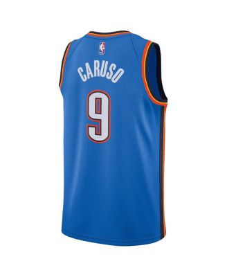 Men's and Women's Alex Caruso Blue Oklahoma City Thunder Swingman Jersey