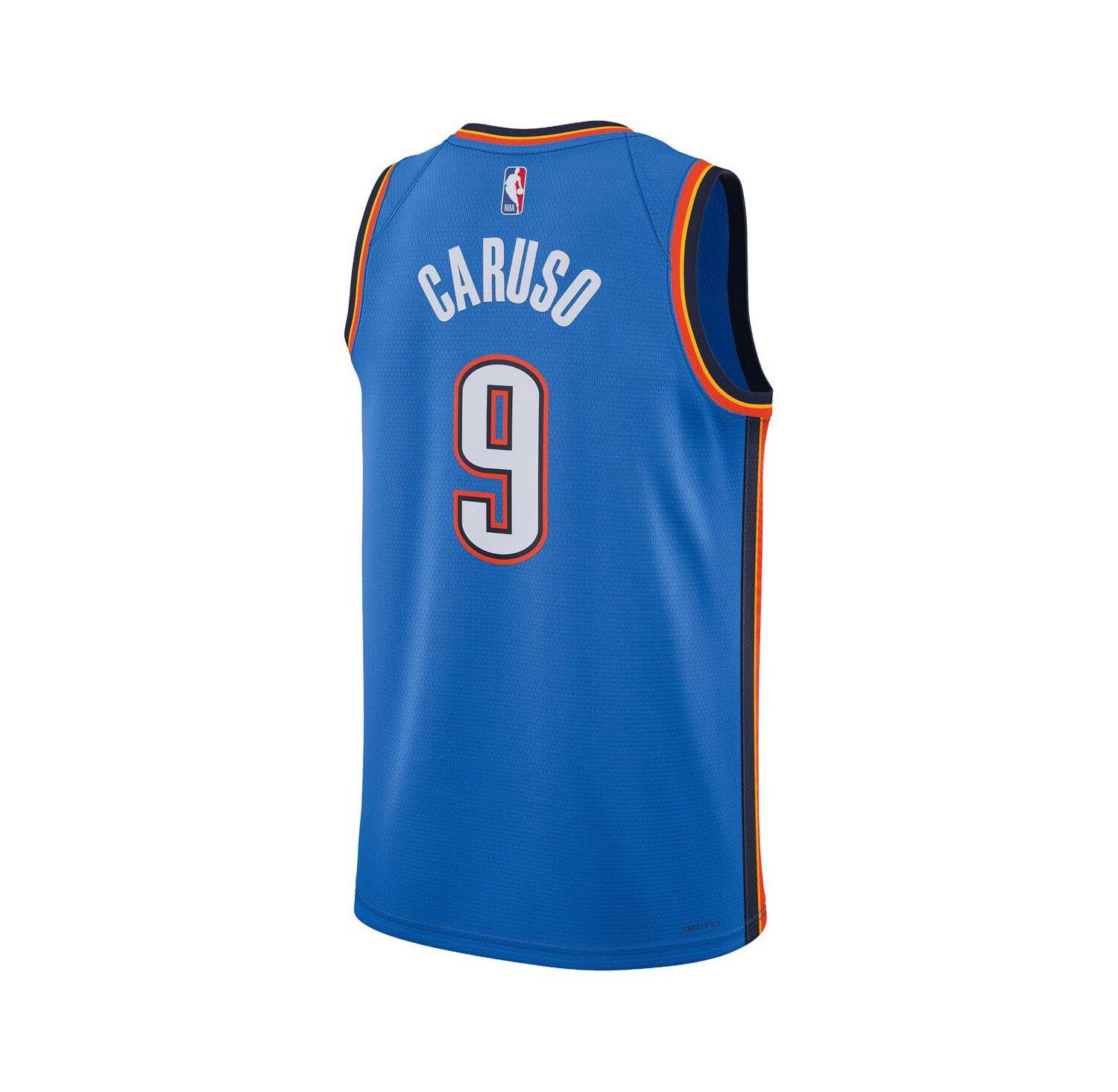 Men's and Women's Alex Caruso Blue Oklahoma City Thunder Swingman Jersey
