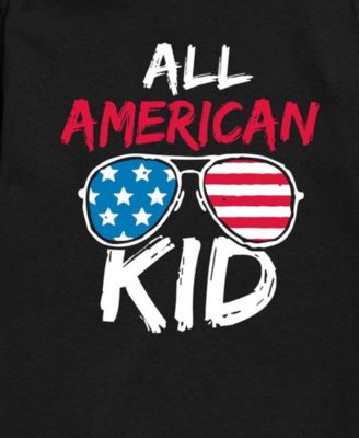 Boys' Toddler 2T-5T Instant Message All American Kid Short-Sleeve Graphic T-Shirt