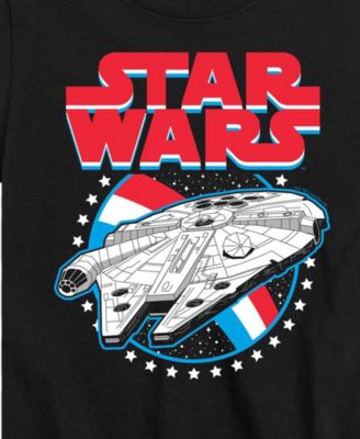 Boys' 8-20 Millennium Falcon Americana Short-Sleeve Graphic T-Shirt
