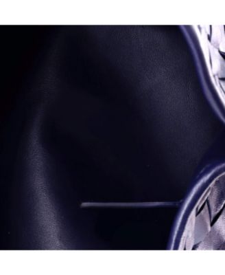 Small Hop Hobo Intrecciato Leather