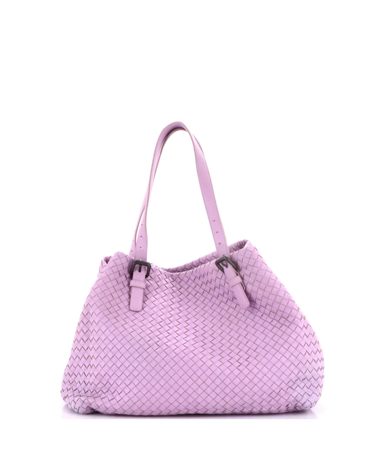 Pre-Owned Bottega Veneta Large A-Shape Tote Intrecciato Nappa