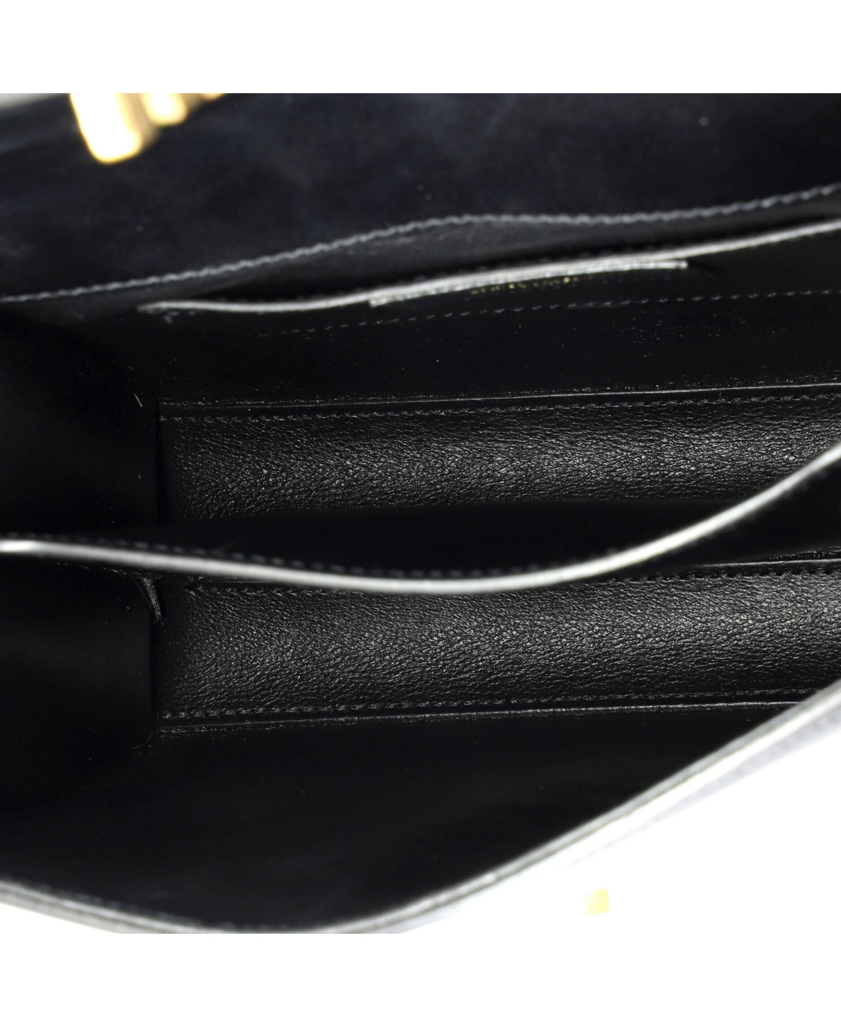 Pre-Owned Saint Laurent Mini Cassandra Top Handle Bag Leather