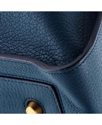 Small Tie Knot Tote Grainy Leather