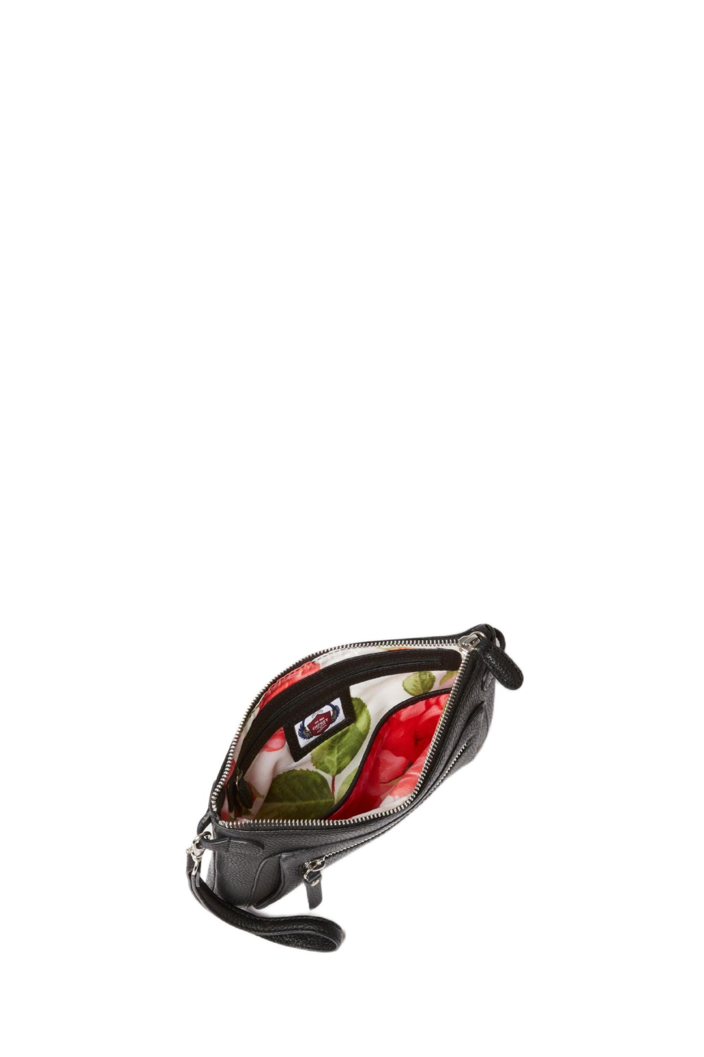 Женская сумка Osprey London The Ruby Leather Crossbody, цвет: Чёрный — фото 3