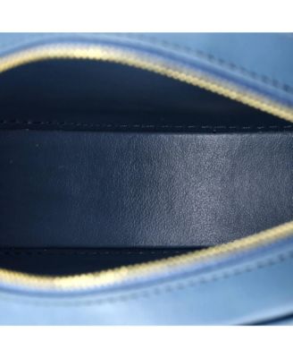 Mini Triomphe Oval Crossbody Bag Leather