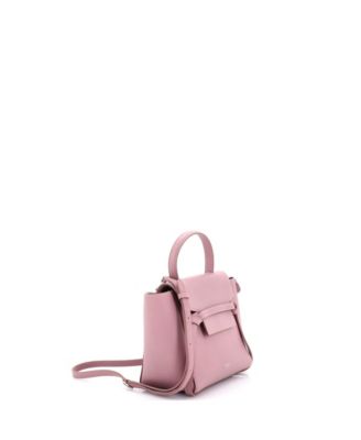 Nano Belt Bag Textured Leather