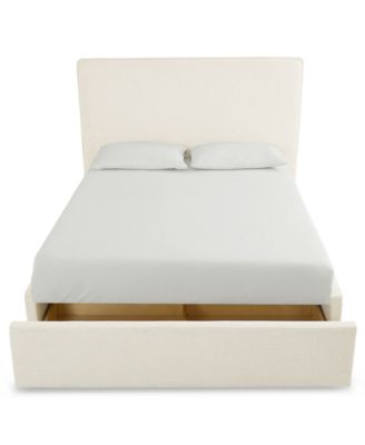 Marcel 3-Pc. Upholstered Queen Storage Bed Set (Bed, Dresser and Nightstand)