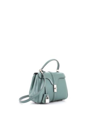 Small 16 Top Handle Bag Smooth Calfskin