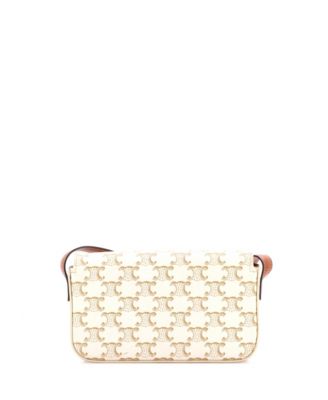 Triomphe East-West Shoulder Bag Triomphe Coated Canvas