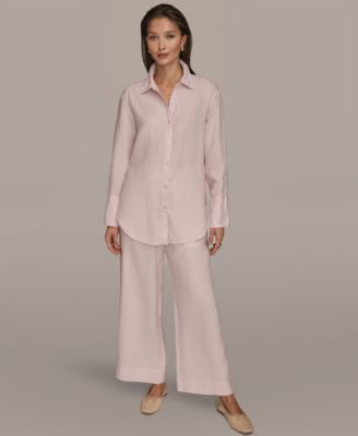Women's Button-Down Linen Shirt