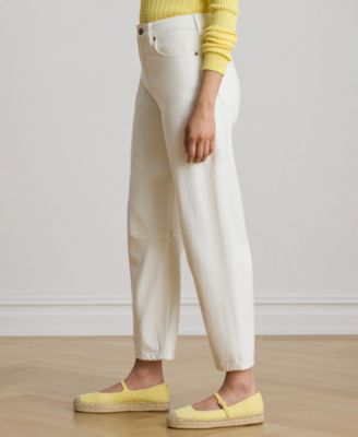 Women's High-Rise Ankle-Length Jeans