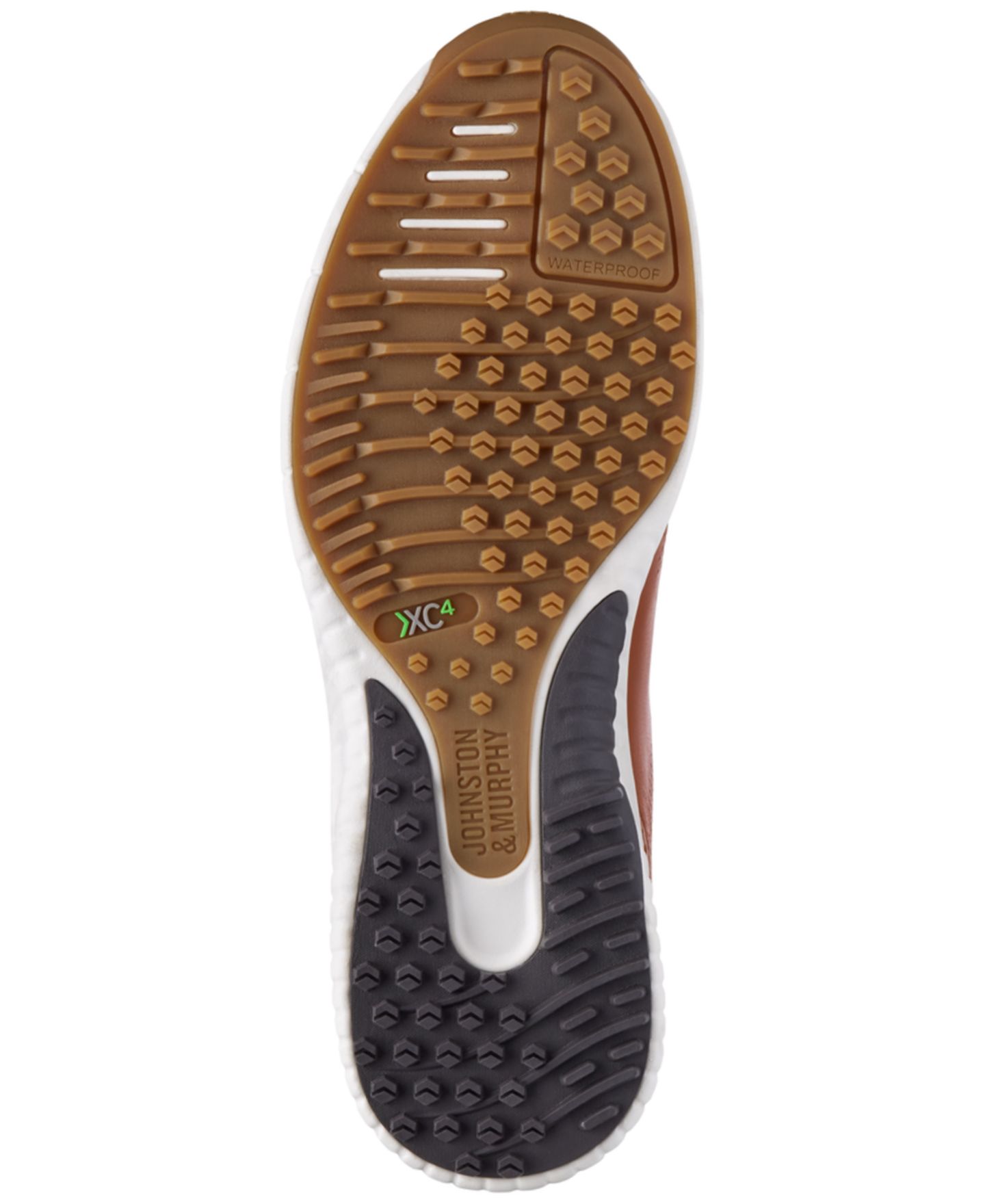 Мужские кроссовки Johnston & Murphy H6-Luxe Hybrid Round Toe, цвет: Рыжевато-коричневый — фото 5