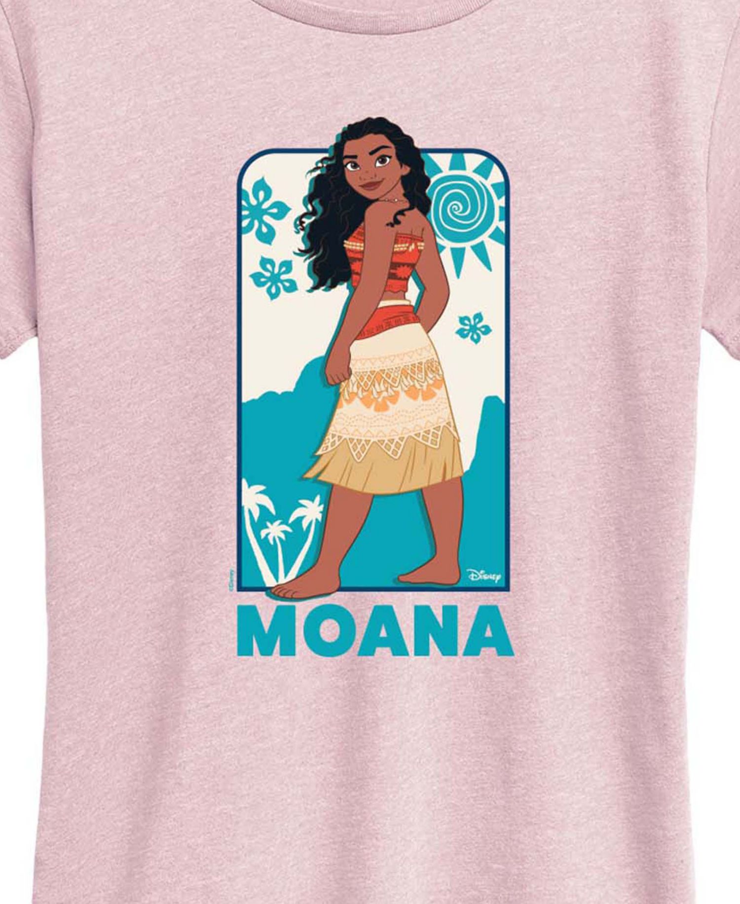Plus Size Disney Princess Moana Graphic T-Shirt