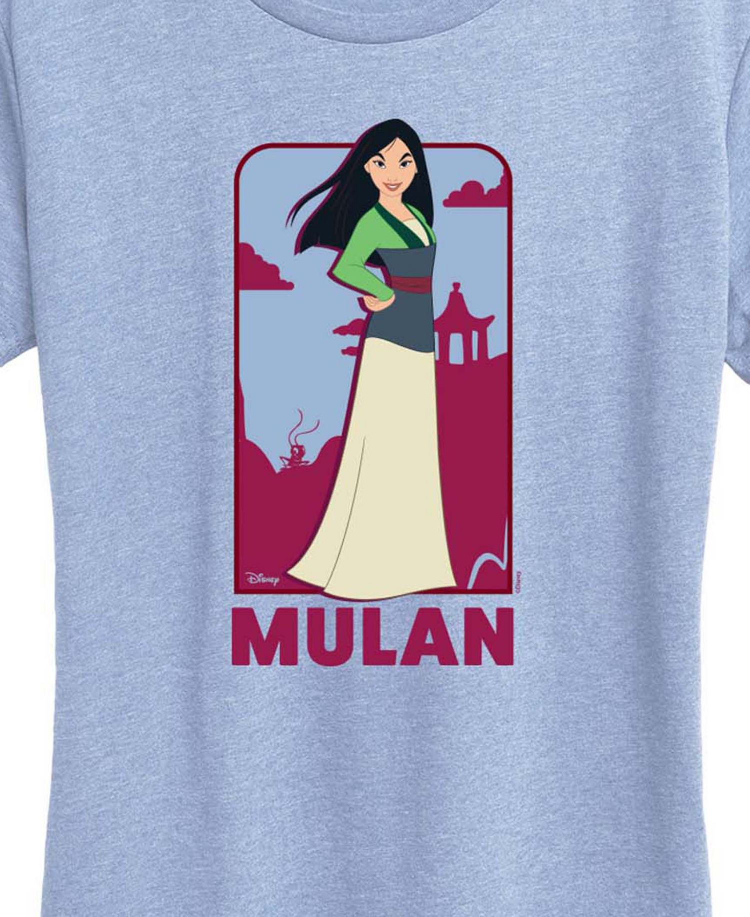 Plus Size Disney Princess Mulan Graphic T-Shirt