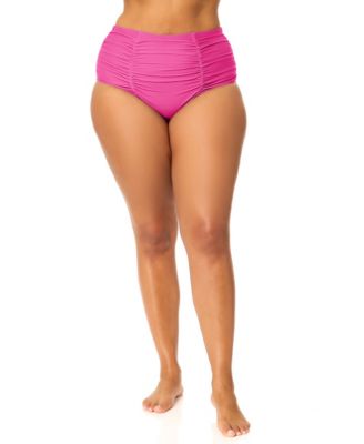 Plus Size Trendy Costa Full-Coverage Swim Bottoms