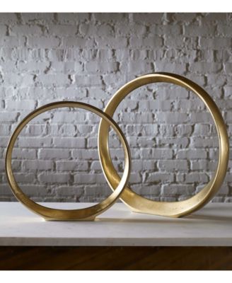 Jimena Ring Sculptures, Set of 2