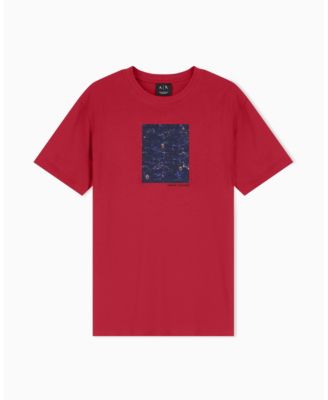 Men's Short Sleeve Floral Box T-Shirt