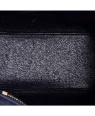 Nano Luggage Bag Smooth Leather