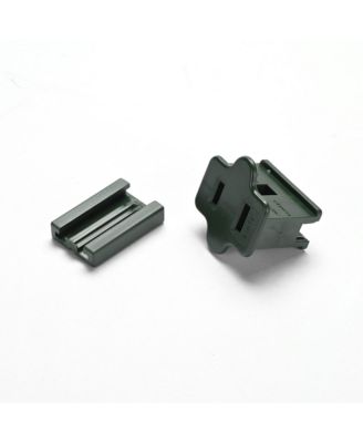 10Pcs SPT-1 Slip Plug Female Vampire Plug UL Listed for Christmas Light