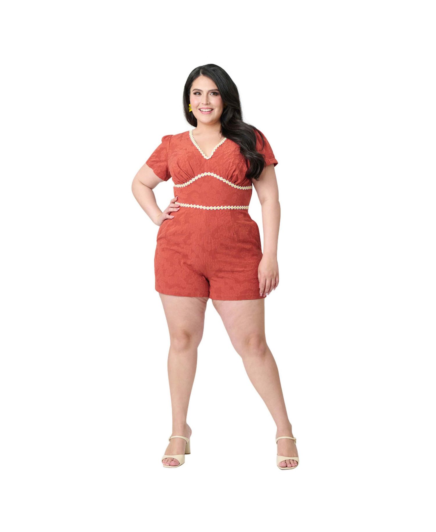 Plus Size Daisy Romper