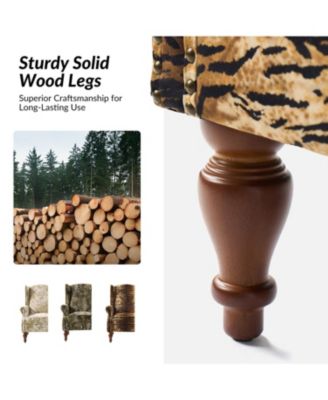 Jim Traditional Armchair with Thick Cushion