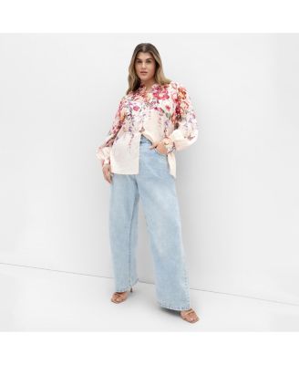Women's Plus Size Gianna Floral Shirt