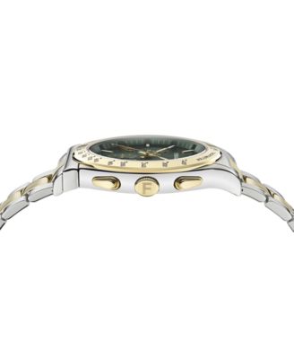 Men's Two-Tone Stainless Steel Bracelet Watch, 42mm