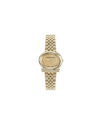 Women's Gold Stainless Steel Bracelet Watch, 23mm