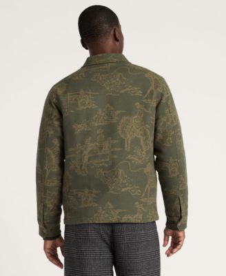 Men's Quilted Chamois Work Trucker Jacket