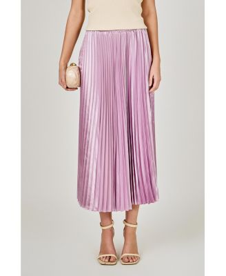 Women's Sunburst Pleated Skirt