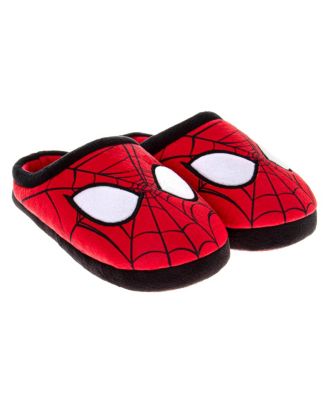 Toddler Marvel Spiderman Slippers Cozy, Plush, and Fun House Footwear