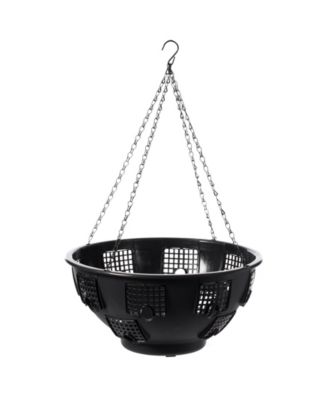 Durable Plastic Lace Ultimate Hanging Baskets Tomato, Flower, and Herb Outdoor Flower Planter