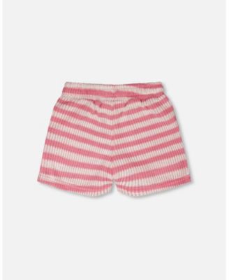 Little Girls Striped Shorts