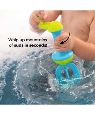 Kids Bubble Bath Whisk 2 Pack - Bath Toys for Sensory Play, Motor Skill Development, Water Play and Bath Time Fun