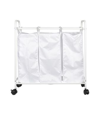 Rolling Triple Laundry Sorter