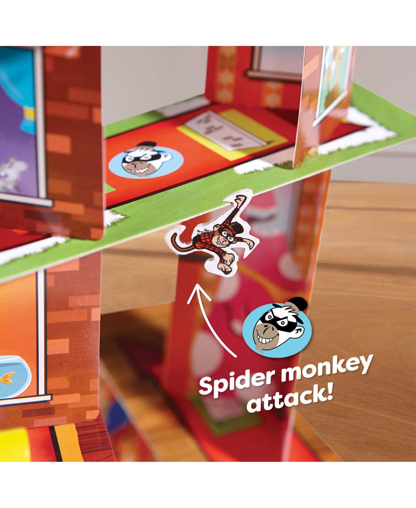 Детская настольная игра Haba Rhino Hero Super Battle 3D Stacking-Strategy Board Game, Ages 5+, цвет: Mutli — фото 6