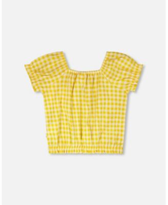 Little Girls Peasant Top