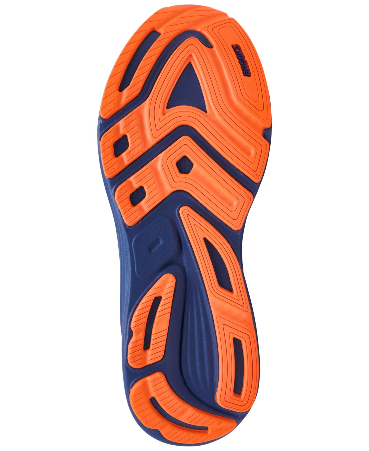 Мужские кроссовки Brooks Revel 8 Running, цвет: Синий / Оранжевый — фото 6