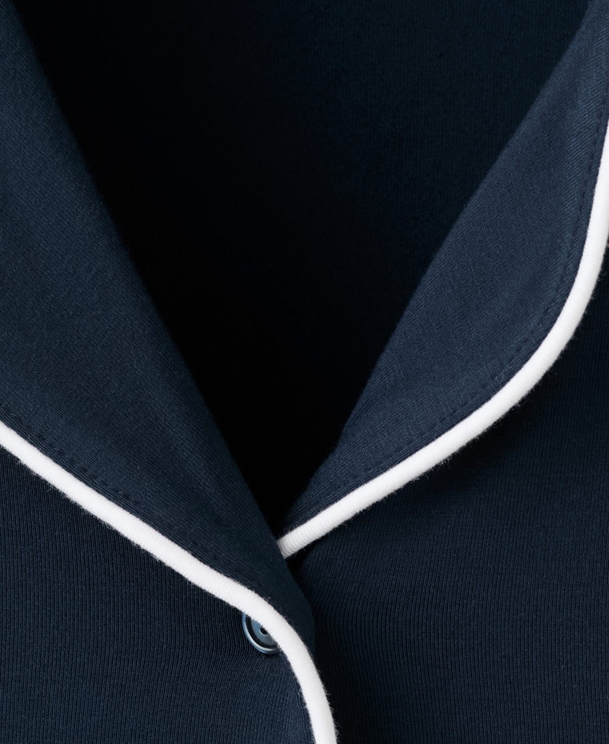 Mango Women's Two-Piece Piping Detail Pajamas