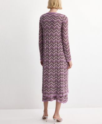 Women's Knit Long Cardigan