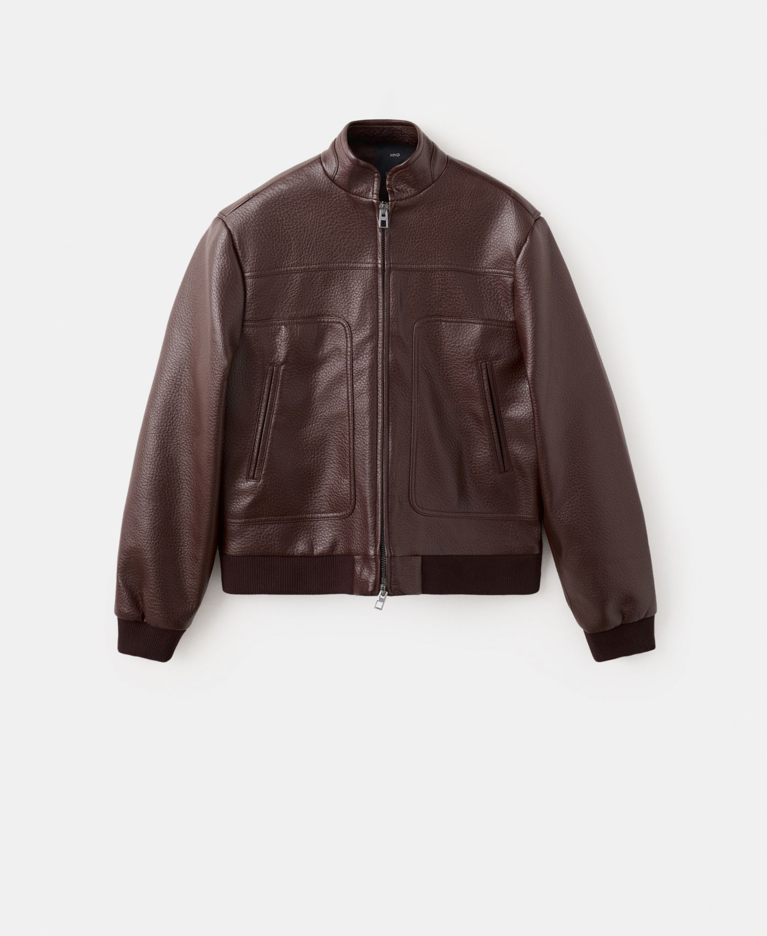 Women's Pockets Collarless Jacket