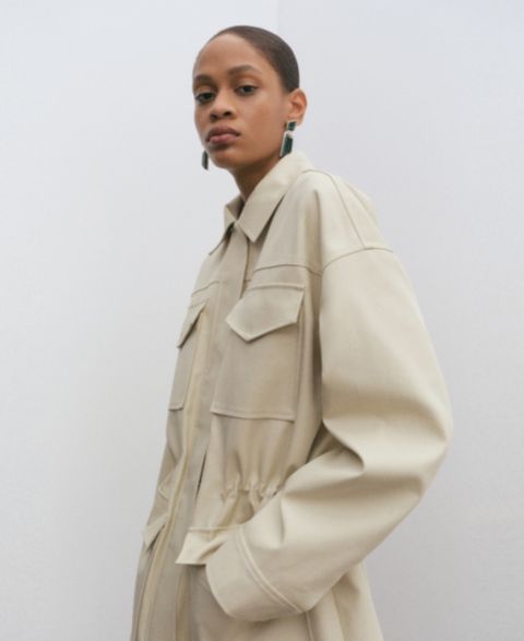 Женские куртки MANGO Pockets Oversized Parka