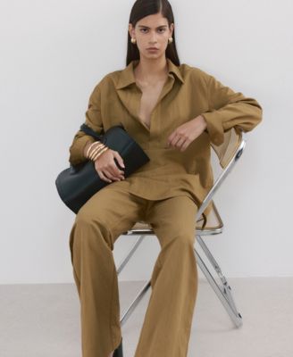 Women's Straight Mid-Rise Pants