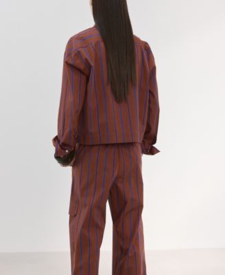 Women's Striped Cotton Shirt